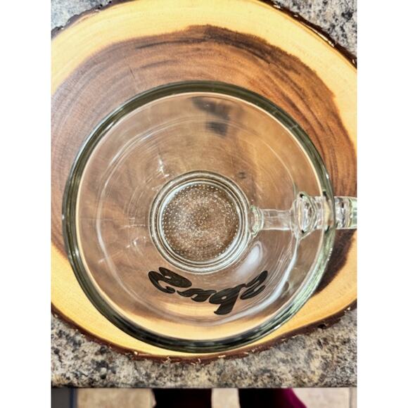 Vintage 1970's Heavy Glass Beer Pitcher Man Cave - Picture 4 of 7